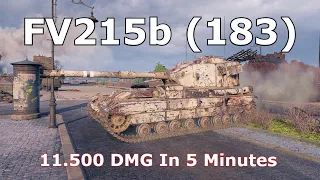 World of Tanks FV215b (183) - 11.500 Damage In 5 Minutes