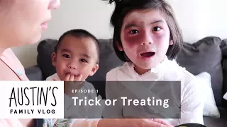 Trick or Treat | Austin Vlog | HiHo Kids