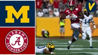 #14 Michigan vs #13 Alabama Highlights | 2020 Citrus Bowl Highlights | College Football
