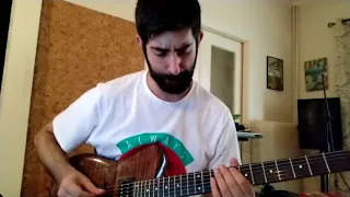 A Dorian fusion lick (inspired by Guthrie Govan)