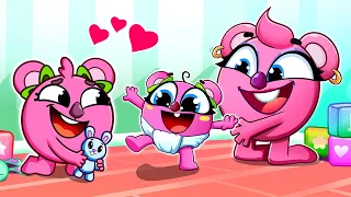 Mommy, look! 👶🏻 Baby making first steps! 😻 Songs for Kids by Toonaland