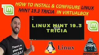 How to install and setup Linux Mint 19.3 Tricia (Cinnamon Edition) - 2020 Video (Linux Beginners).