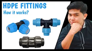 How to connect PE COUPLER fittings | Basic plumbing