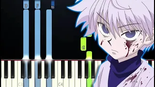 Hunter X Hunter - Opening 1 Departure! (Piano Tutorial)