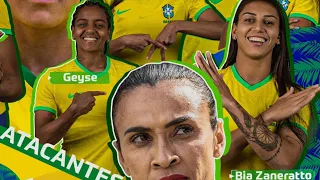 CONVOCAÇÃO DA SELEÇÃO FEMININA - CONVOCAÇÃO PARA COPA DO MUNDO - CONVOCADAS PARA SELEÇÃO FEMININA