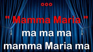 Ricchi e Poveri   Sarà perchè ti amo Mamma Maria TIBURON CORI KARAOKE MM /fair use)