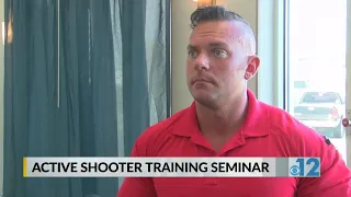 Active shooter training seminar held in Pearl