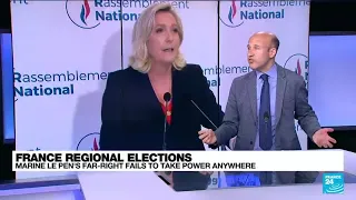 Le Pen's far right fails to win breakthrough in French vote