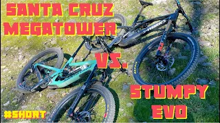 Santa Cruz Megatower Vs. Specialized Stumpy Evo / Timed Testing on Strava