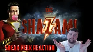 SHAZAM! - Sneak Peek - REACTION