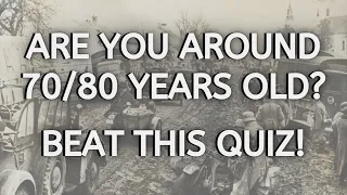Test Your Memory With This 1940s Quiz!