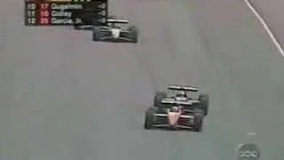 2000 CART Michigan 500 Finish