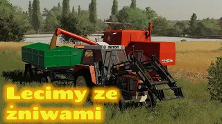 🔥 Lecimy ze żniwami 💪typowy dzień ze żniw🐖 sąsiad kosi obok nas😀Typowa wieś odcinek 2🚜