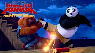 Flying Ship Explosion! | KUNG FU PANDA: THE PAWS OF DESTINY