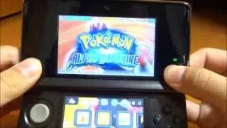 Pokemon Omega Ruby/Alpha Sapphire Unboxing and Some Gameplay