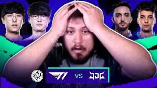 Tarihin en iyi takımı vs Yılın en iyi takımı | T1 vs JDG MSI 2023 canlı analiz