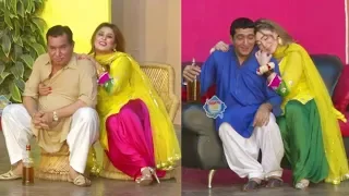 Zafri Khan and Nasir Chinyoti with Khushboo Stage Drama Guddi Udaie Jaa Comedy Clip 2019