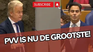 Wilders zet Jetten op zijn PLEK! 'PVV is nu de grootste, of je het nou leuk vindt of niet!'