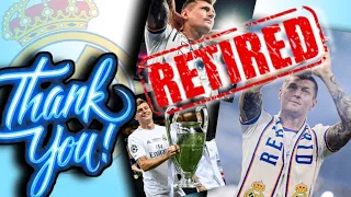 Toni kroos has announced his retiremen Thank you toni kroos being madridista #realmadrid #tonykroos