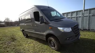 HRZ Mambo 2021 4x4 Wohnmobil Mercedes Sprinter mit Probefahrt. Made in Germany.