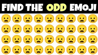 Find The Odd Emoji Out | Find Different Emoji || #findoddemoji #finddifferentemoji #quiz