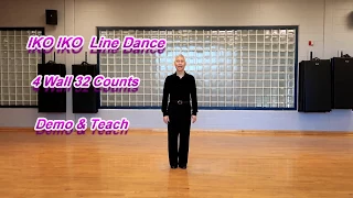 Iko Iko Line Dance, Demo, Teach, Steps, Counts, FYLDC Forever Young Line Dance Collection