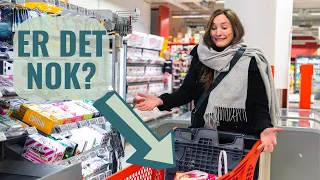 Familie på 4 spiser mat for 1 000 kr per uke // Tester matbudsjett