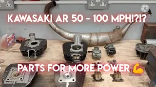 Kawasaki AR50 100 mph challenge