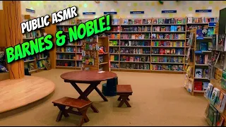 Barnes & Noble📚Book Tapping Scratching Caressing + Extra Tracing😵‍💫 Public ASMR ✨Tingles ✨Tingles ✨