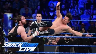 Dean Ambrose vs. The Miz - Intercontinental Title Lumberjack Match: SmackDown LIVE, Jan. 24, 2017