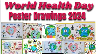 World Health Day Poster Drawings 2024/World Health Day Drawings