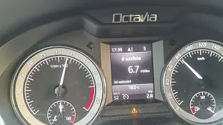 Škoda Octavia 3 2017 2.0 TDI 110kw/150hp 4x4 6MT acceleration 0-100 km/h