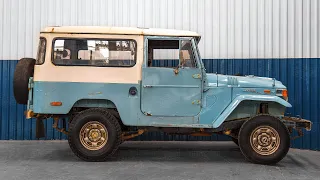 1970 Toyota Land Cruiser FJ43 Restoration Project