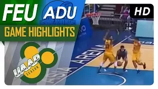 FEU vs. AdU | Game Highlights | UAAP 80 Men's Basketball | October 7, 2017