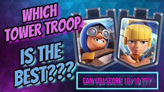 Which Tower Troop is the Best???