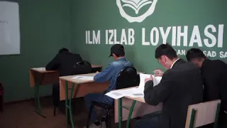 Ilm Izlab o‘quv markazida o‘tkazilgan Mock testdan videolavha