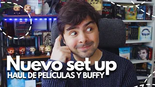 ¡NUEVO SET UP! Mudanza, haul de novedades Blu-ray y os enseño la estantería de Buffy