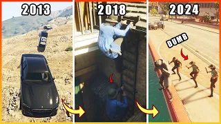 Evolution of Cops #2 in 5 Different Games | 2013-2024