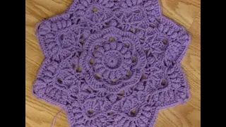 crochet mandala doily# 10 /crochet table mat