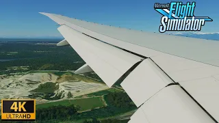 (4K) American Airlines 777 Landing at Milan | Microsoft Flight Simulator 2020 | ULTRA REALISM