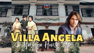 TRAVEL BACK IN TIME AT VILLA ANGELA HERITAGE HOUSE! ONE OF THE FAMOUS BED & BREAKFAST IN VIGAN!