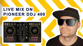 Live mix on Pioneer DDJ-400