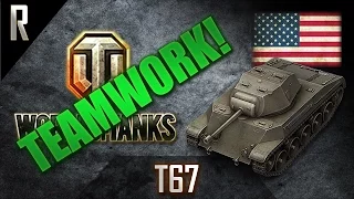 ► World of Tanks - Teamwork: T67 [12 kills, 2927 dmg]