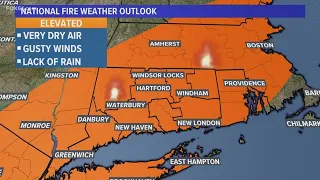 Red Flag warning issued for Connecticut amid fire risk