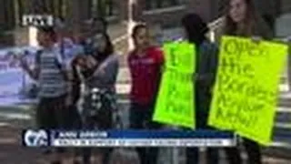 Rally held in support of father facing deportation