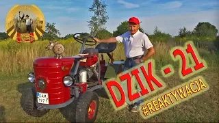 Remont i renowacja ciągnika Dzik - 21.  Jedyny taki egzemplarz w Polsce ;)