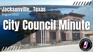 August 2022 City Council Minute