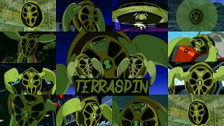 All terraspin transformations in all Ben 10 series