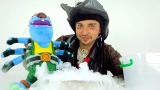 Пират Джек и сухой лед - делаем химическую газировку