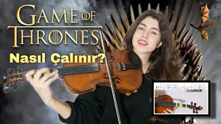 Game of Thrones Nasıl Çalınır? (Basit Anlatım) | Keman